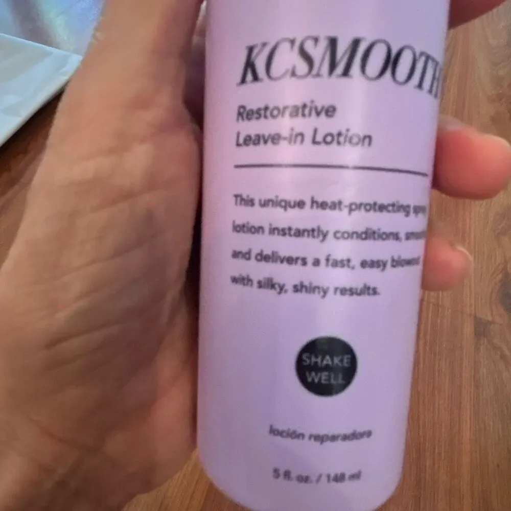 New Keratin complex KCS smooth restorative leave in spray conditioner for shiny